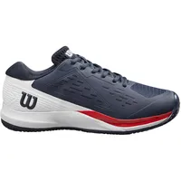 Wilson Herren Rush Pro Ace Clay Tennis Shoe, Navy Blazer/White/Infrared, 45 1/3 EU
