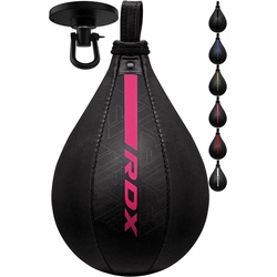 RDX Doppelendball »RDX Maya Hide Leder Boxing Speed Ball with Holder Punching Ball« rosa