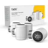 tado° Smartes Heizkörperthermostat X 4er-Set