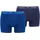 Puma Basic Boxershorts blau/white logo XL 2er Pack