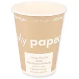 NATUREStar Kaffeebecher Papier 300 ml Ø 8 cm 50 St. Braun