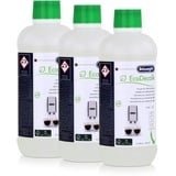 3er Pack DeLonghi Entkalker EcoDecalk für Kaffevollautomaten DLSC500 / 8004399329492 - 500ml