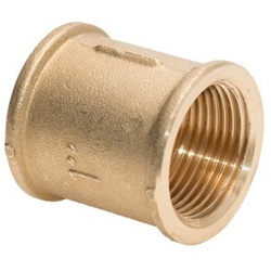 Messing Gewindefitting Muffe 3/4"