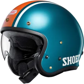 Shoei J.O2 Aventure Blau/Orange/Weiss XL