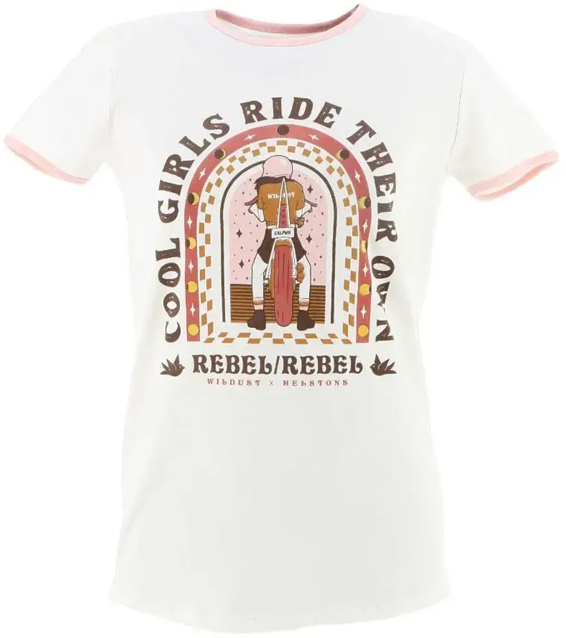 Helstons Rebel Kurzarm-t-shirt - White - 2XL