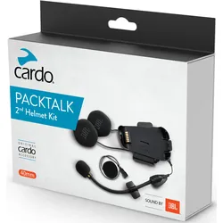 Cardo Packtalk JBL Zweithelm-Erweiterungsset, schwarz für Männer