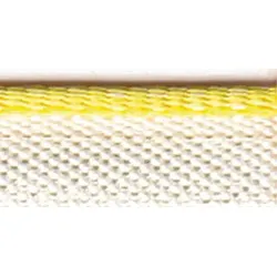 Kapitalband einfarbig gelb, 25 m