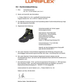 Lupriflex Hunter Low 2-in-1 schwarz, 39