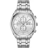 Chronograph Bulova Versilbert/Stahl Kollektion Classic - mann