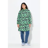 Ulla Popken Hemdbluse Blüten mintgrün 50/52