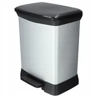 Curver Deco Bin 30 l Silber