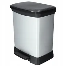 Curver Deco Bin 30 l Silber