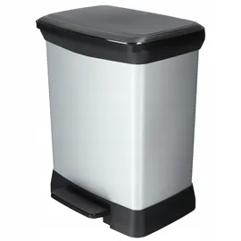 Curver Deco Bin 30 l Silber