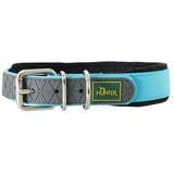 Hunter Convenience Comfort Hundehalsband, Kunststoffmaterial, Neopren, 40 S, türkis