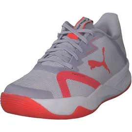Puma Accelerate Turbo Nitro II W+ Hallenschuh für Herren, Spring Lavender-Red Blast-Puma White - 42.5