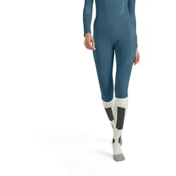 Falke Unterwäsche Unterziehhose Tight Wool-Tech (hervorragendes Feuchtigkeitsmanagement) lang dunkelblau Damen