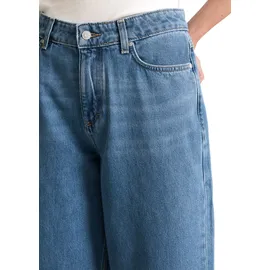 Marc O'Polo Marc OߴPolo DENIM "aus reiner Baumwolle", Damen, Jeanshose Cropped Barrel-Jeans, blau, medium Blue Multi 51), W29/L32 - 29W / 32L