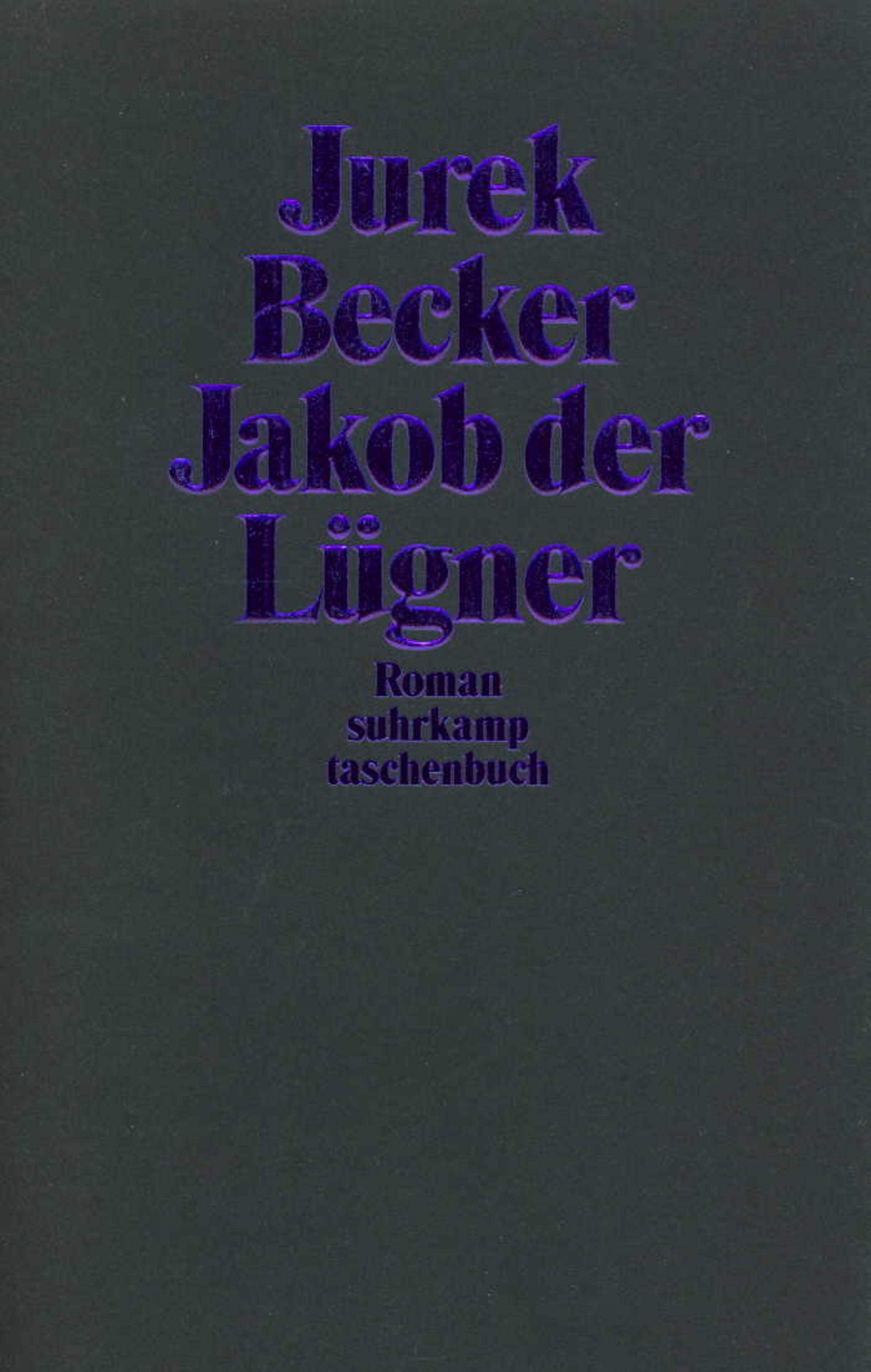Jakob Der Lügner - Jurek Becker  Taschenbuch