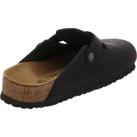 Birkenstock Boston Nubukleder geölt schwarz 41