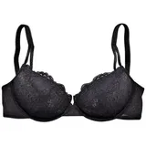 LASCANA Push-up-BH Damen schwarz Gr.80C