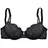LASCANA Push-up-BH Damen schwarz Gr.80C
