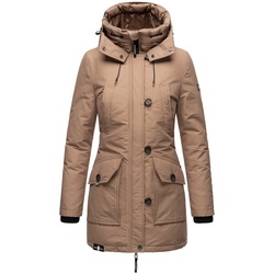 NAVAHOO Damen Winterjacke Warm gefütterter Wasserdichter Wintermantel Freezestoorm