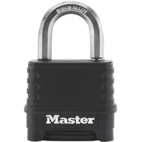 Master Lock Vorhängeschloss M178EURD Schwarz