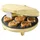 Bestron Waffeleisen Mini-Cookie-Maker Gelb