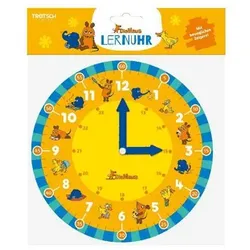 Lernuhr mit beweglichen Zeigern - Uhrzeit lernen leicht gemacht - Die Maus