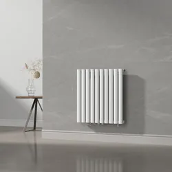 Design Röhrenheizkörper Nore Weiß 60x60cm Einlagig 449W