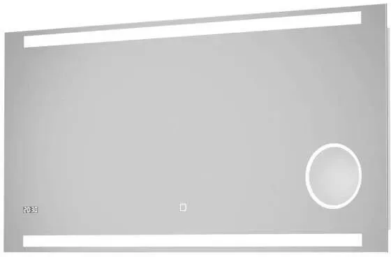 DM-DOH Duschmeister Leuchtspiegel Royalux TK 120 x 60 cm - Badmöbel