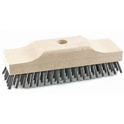 Sorex Schrubber Holz Stahldraht extra hoher Sattel mit Stielloch 20cm