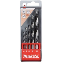 Makita Holzbohrer-Set 4-10mm,