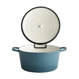 APS Kochtopf mit Deckel "5 STARS", Pfanne Ø 28 cm, 6 Liter, anthrazit