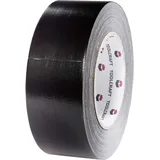 TOOLCRAFT 54B48L20SC 54B48L20SC Gewebeklebeband Gaffer Schwarz (L x B) 20 m x 48 mm 1 Stk.