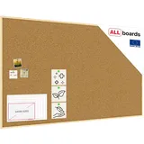 ALLboards Pinnwand 200 x 120 cm Kork
