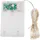 VBS LED-Lichterkette Micro 30 LEDs 6/18 Std. Transparent Weiß
