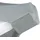 Beautissu Stehtischhusse Silber, 5er Set