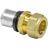 heima24 Pressfitting-übergang 16 x 2,0 mm) Mv-rohr auf Klemmverschraubung für 15 mm Kupferrohr