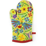 Excelsa Mexican Flowers Ofenhandschuh, Einheitsgröße, Futter 100% Baumwolle, Füllung aus Polyester