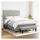 vidaXL Boxspringbett 140 x 200 cm Hellgrau