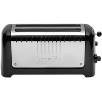 Dualit 46065 Lite Langschlitz Toaster 4 Scheiben Gloss black