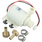 HOHOVYVY Zirkulationspumpe Warmwasser,Wasserpumpe 12V,Leiser 12-V-DC-Solar-Warmwasser-Umwälzpumpenkoppler
