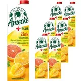 Amecke + Zink Fruchtsaftkonzentrat 6x 1,0 l