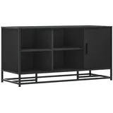 vidaXL Schuhbank Schwarz 100x40x53,5 cm Holzwerkstoff und Metall