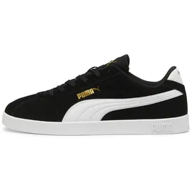 Puma Club II Damen Schwarz/Weiß/Gold 42