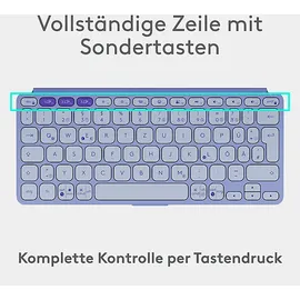 Logitech Keys-To-Go 2 für Tablets Lila