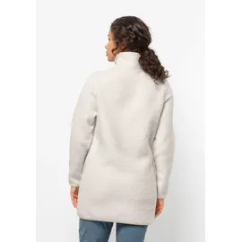 Jack Wolfskin HIGH CURL Coat W Fleece-Jacke, Cotton White, M