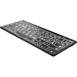 Logickeyboard Largeprint Mini - Tastatur - kabellos