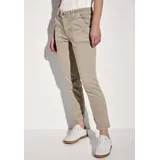STREET ONE Cargojeans mit Stretch beige 31